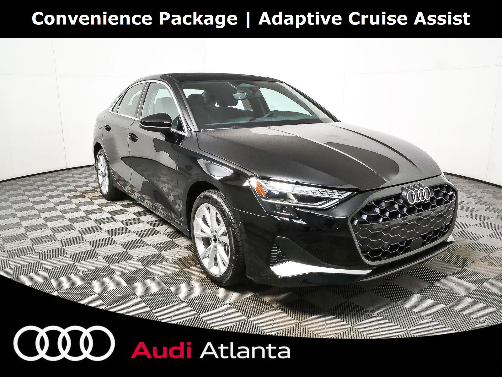 Brilliant Black 2026 Audi A3 Sedan All-Wheel Drive Automatic