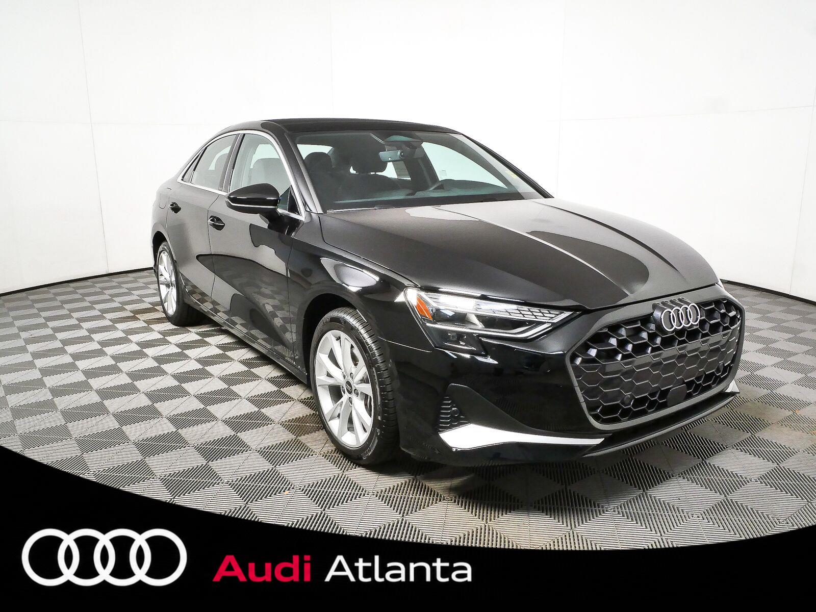 Brilliant Black 2026 Audi A3 Sedan All-Wheel Drive Automatic