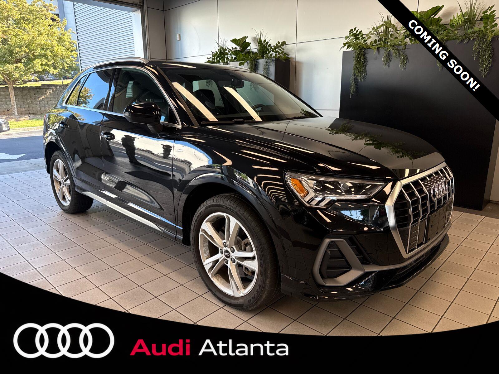 Mythos Black Metallic 2024 Audi Q3 SUV / Crossover All-Wheel Drive Automatic