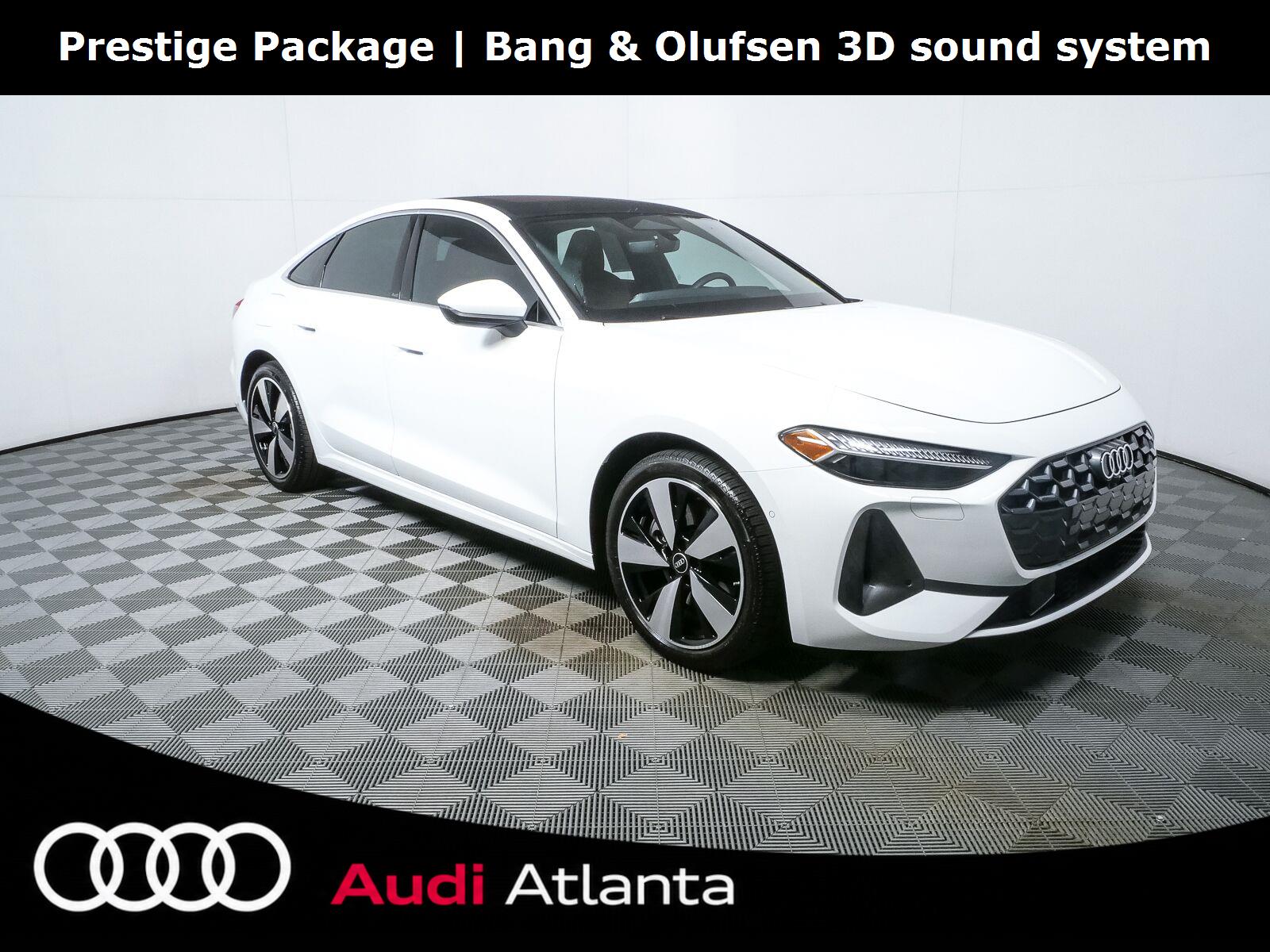 Arkona White 2025 Audi A5 Sedan All-Wheel Drive Automatic