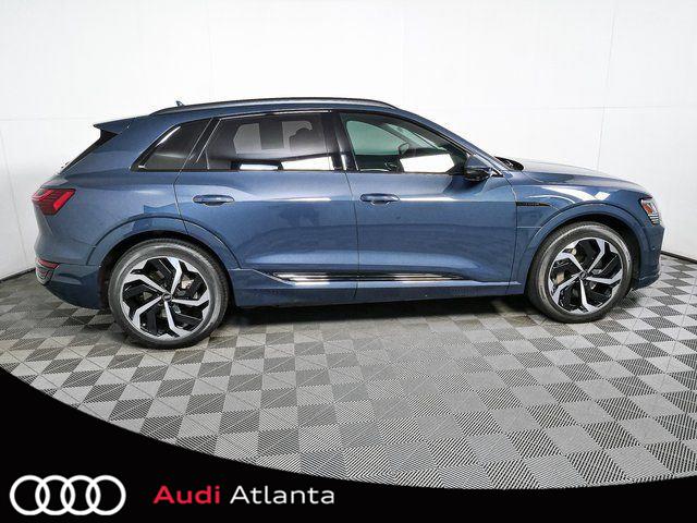 Blue 2024 Audi Q8 e-tron SUV / Crossover All-Wheel Drive 1-Speed Automatic