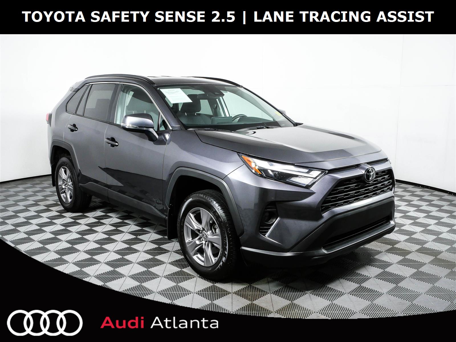 Magnetic Gray Metallic 2024 Toyota RAV4 SUV / Crossover Front-Wheel Drive 8-Speed Automatic