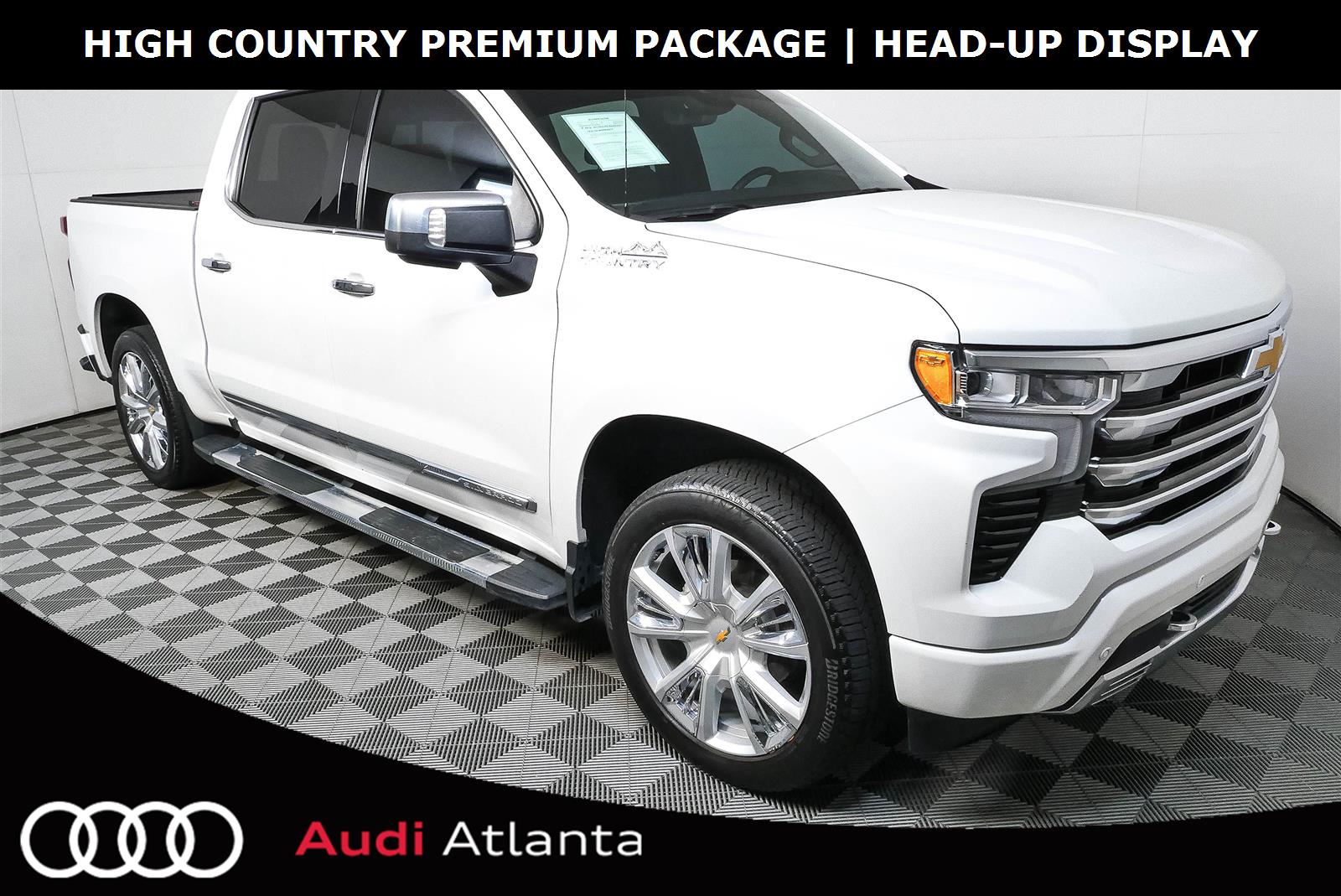 White (Iridescent Pearl Tricoat) 2023 Chevrolet Silverado 1500 Pickup Truck Four-Wheel Drive Automatic