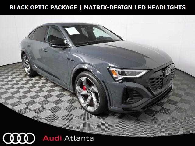 Magnet Gray 2024 Audi SQ8 e-tron Sportback Sedan All-Wheel Drive Automatic
