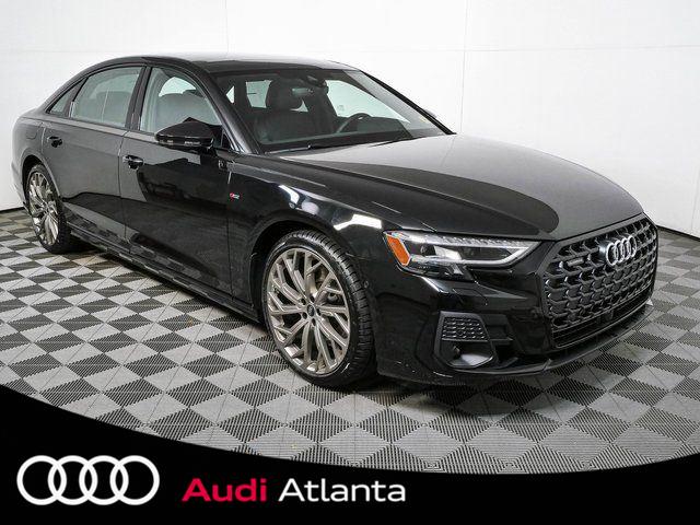 Mythos Black Metallic 2026 Audi A8 Sedan All-Wheel Drive Automatic