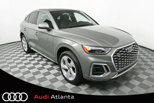 Chronos Gray Metallic 2025 Audi Q5 Sportback Sedan All-Wheel Drive Automatic