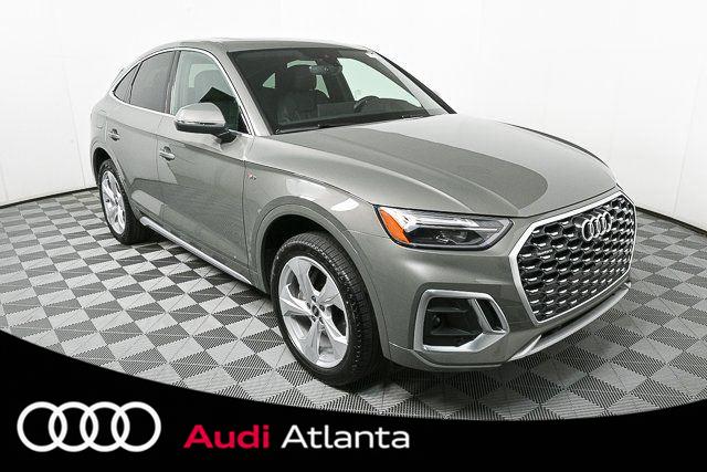 Chronos Gray Metallic 2025 Audi Q5 Sportback Sedan All-Wheel Drive Automatic