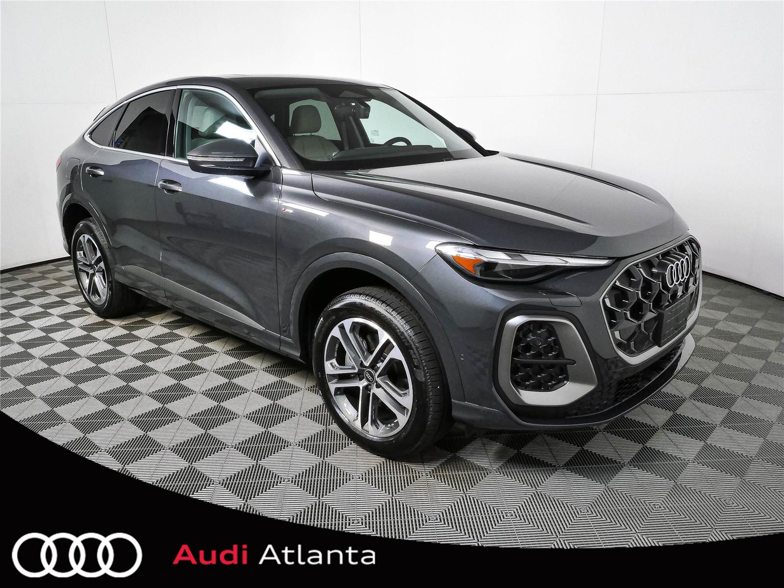 Tambora Gray Metallic 2026 Audi Q5 Sportback Sedan All-Wheel Drive Automatic