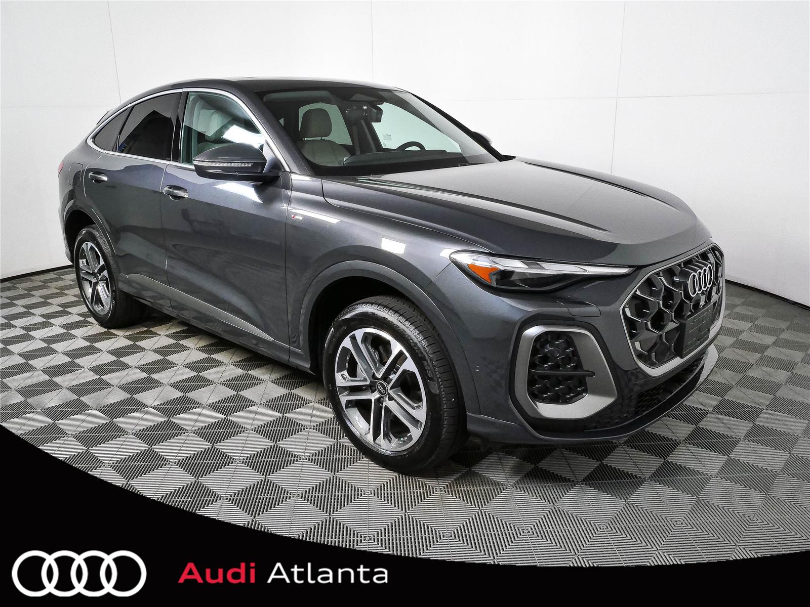 Tambora Gray Metallic 2026 Audi Q5 Sportback Sedan All-Wheel Drive Automatic