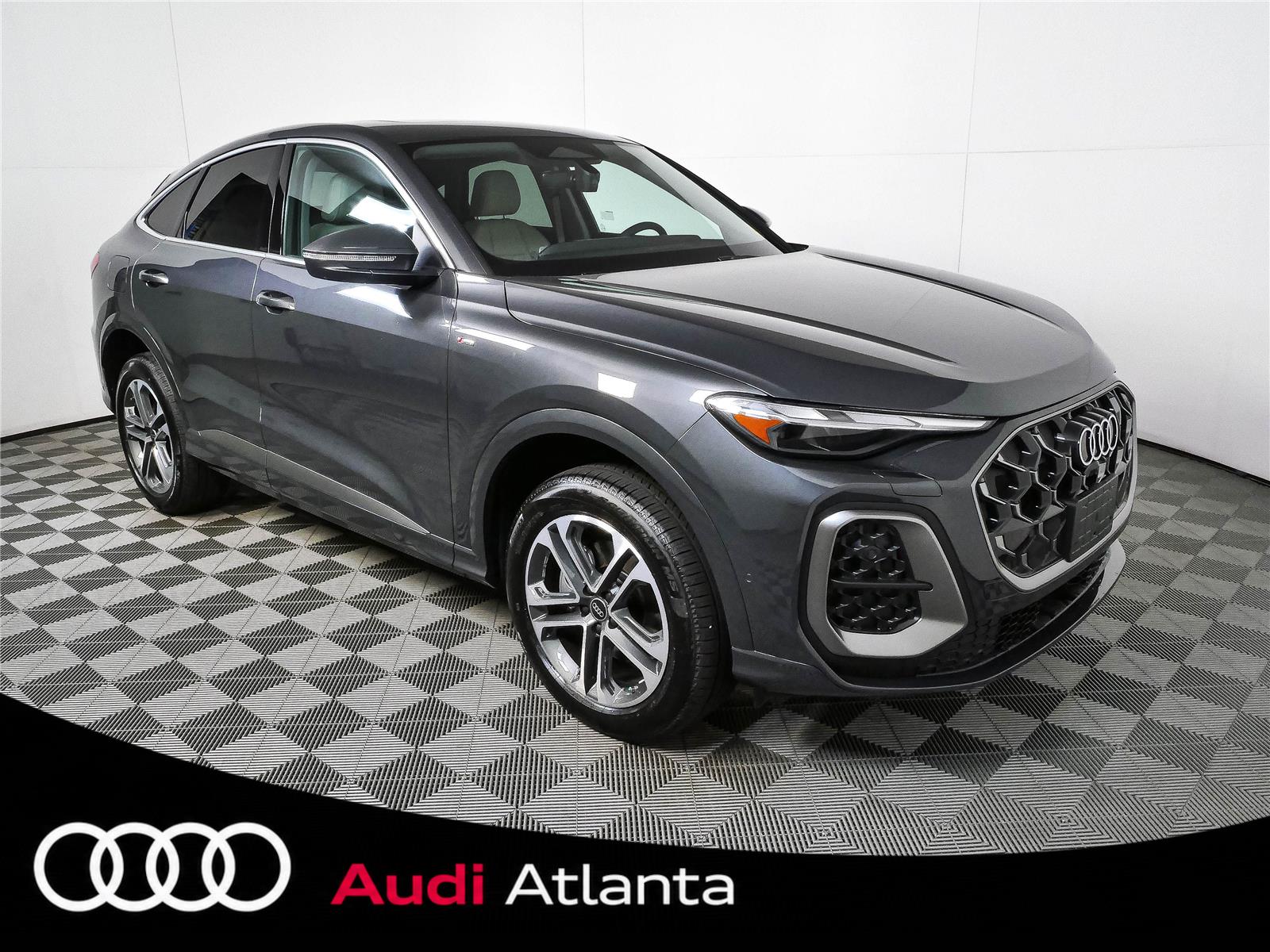 Tambora Gray Metallic 2026 Audi Q5 Sportback Sedan All-Wheel Drive Automatic