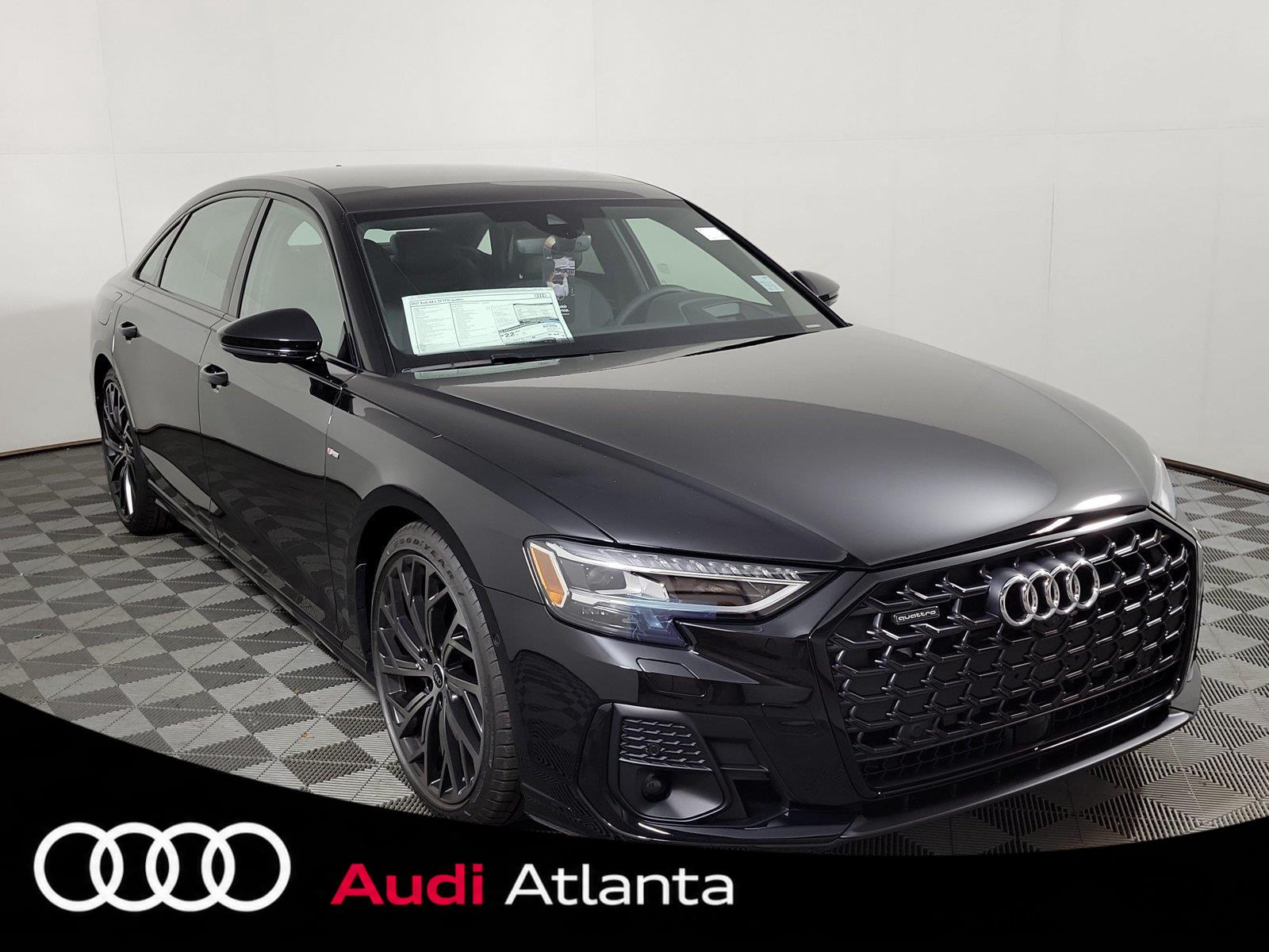 Mythos Black Metallic 2027 Audi A8 Sedan All-Wheel Drive Automatic