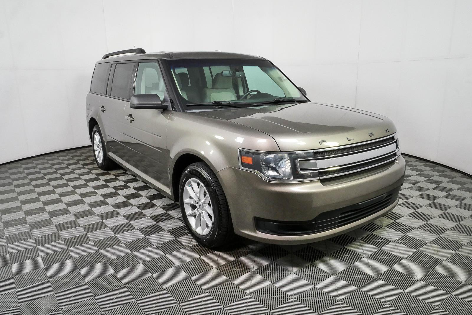 Gray (Mineral Grey Metallic) 2014 Ford Flex SUV / Crossover Front-Wheel Drive 6-Speed Automatic