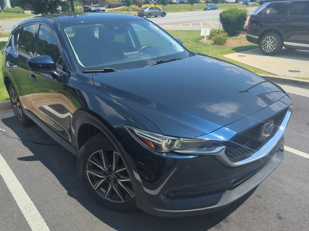 Deep Crystal Blue Mica 2017 Mazda CX-5 SUV / Crossover All-Wheel Drive Automatic