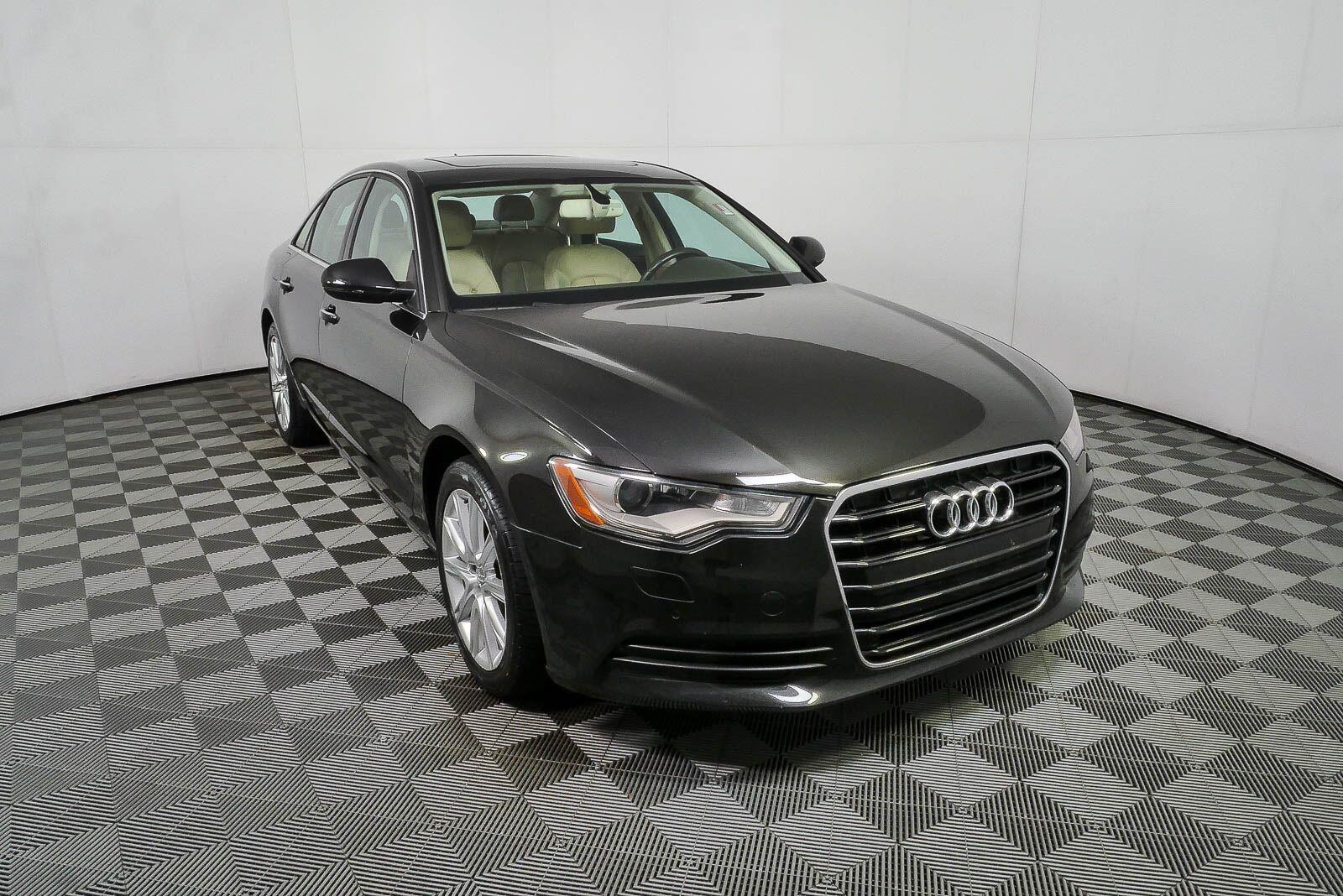 Brilliant Black 2014 Audi A6 Sedan All-Wheel Drive Automatic