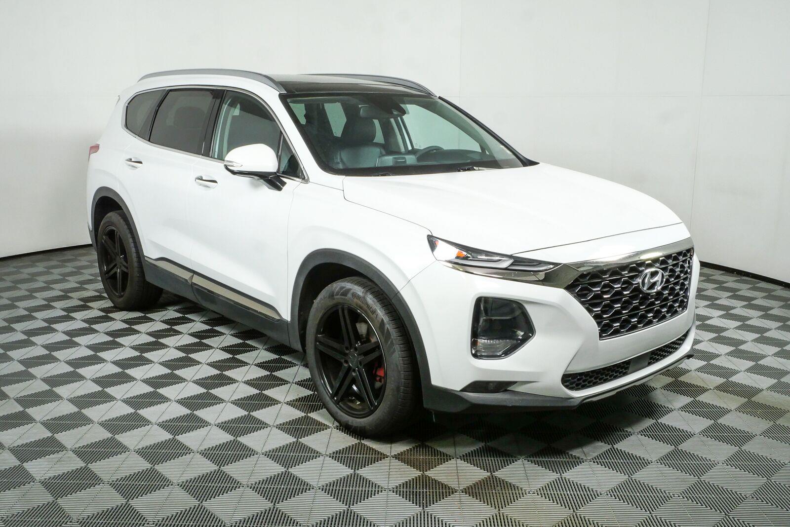 Quartz White 2020 Hyundai Santa Fe SUV / Crossover Front-Wheel Drive Automatic