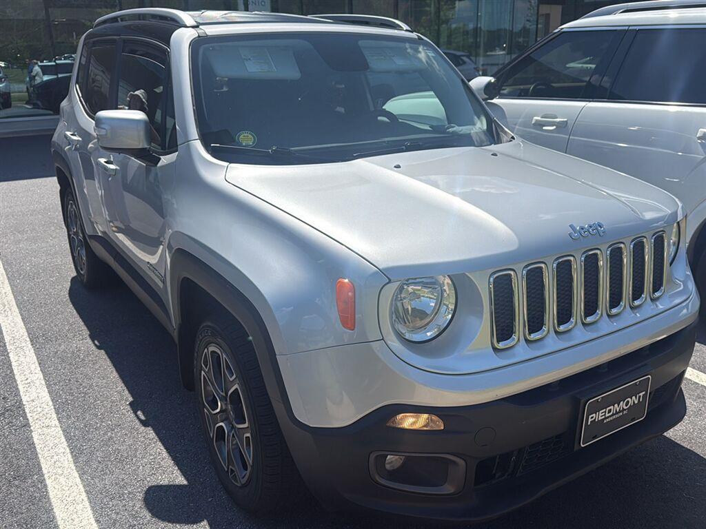 Glacier Metallic 2017 Jeep Renegade SUV / Crossover Four-Wheel Drive 9-Speed Automatic