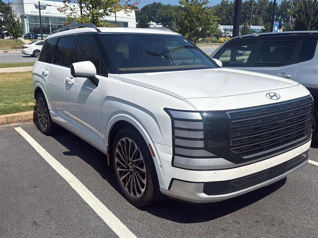 Creamy White Pearl 2026 Hyundai Palisade Hybrid SUV / Crossover All-Wheel Drive Automatic