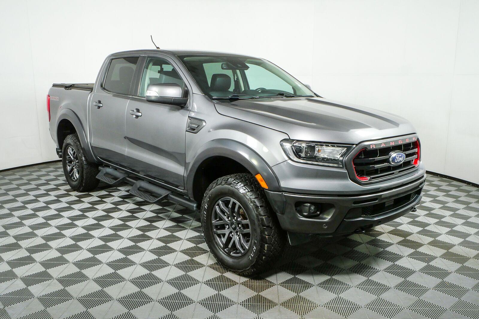 Carbonized Gray 2021 Ford Ranger Pickup Truck Four-Wheel Drive Automatic