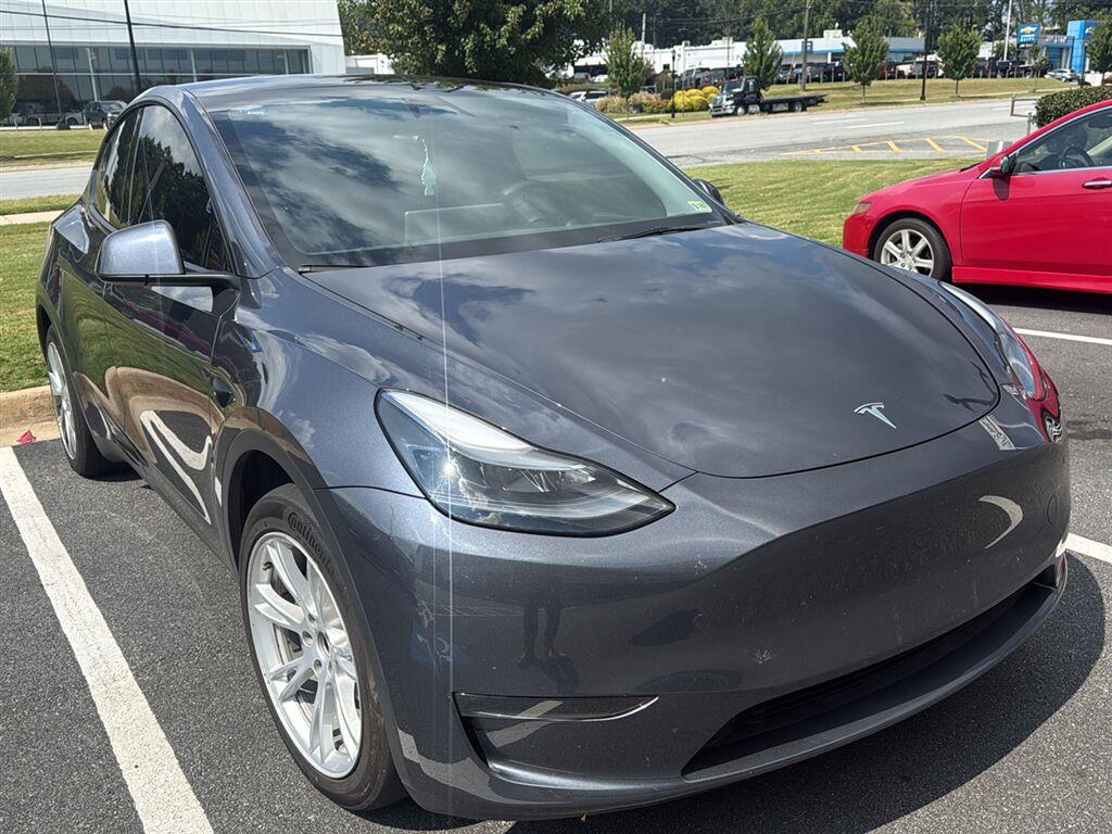Midnight Silver Metallic 2023 Tesla Model Y SUV / Crossover All-Wheel Drive Automatic