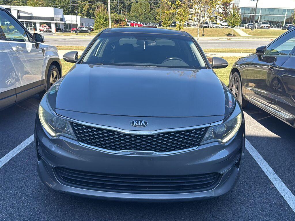 Titanium Silver 2016 Kia Optima Sedan Front-Wheel Drive Automatic