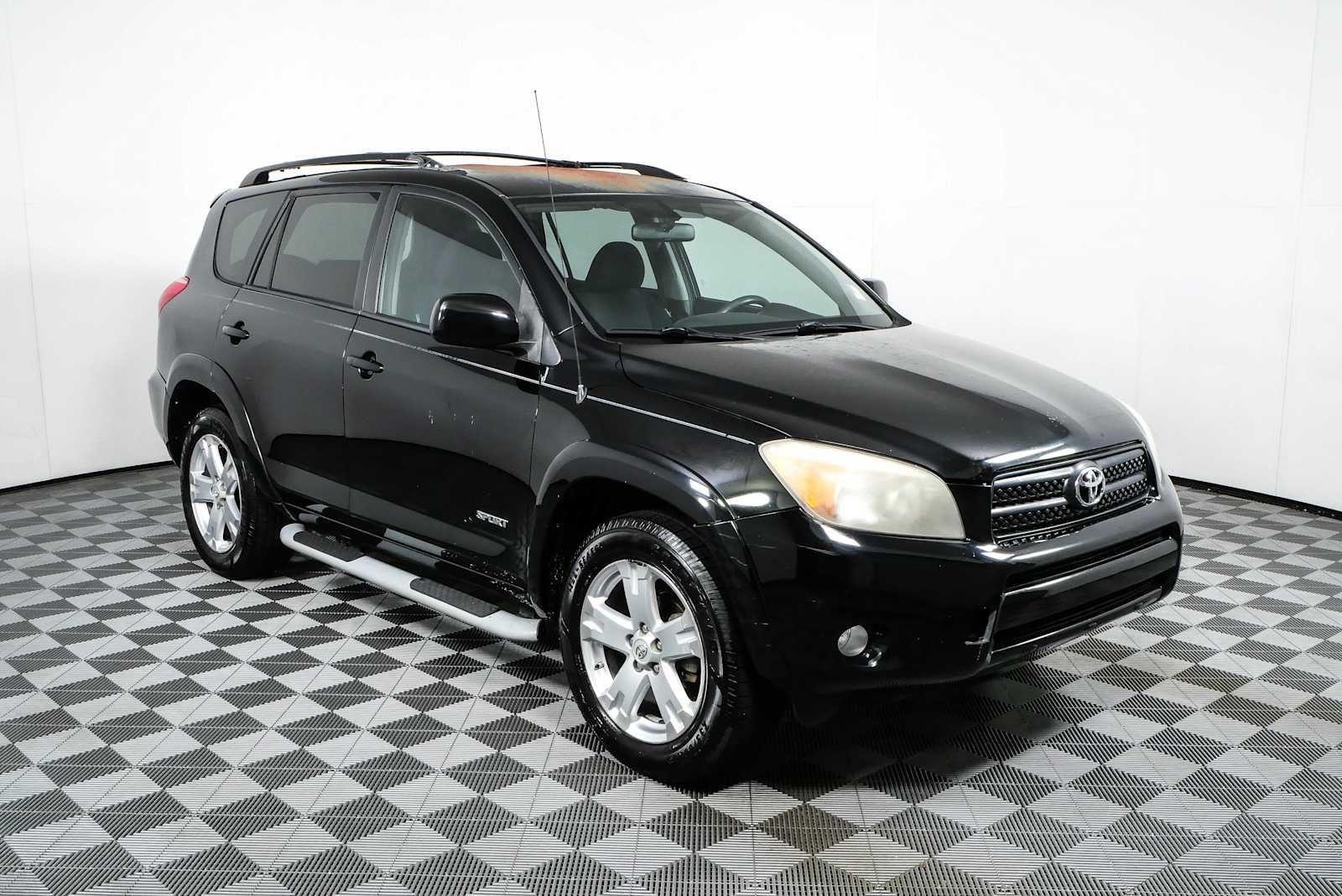 Black 2008 Toyota RAV4 SUV / Crossover Front-Wheel Drive 4-Speed Automatic