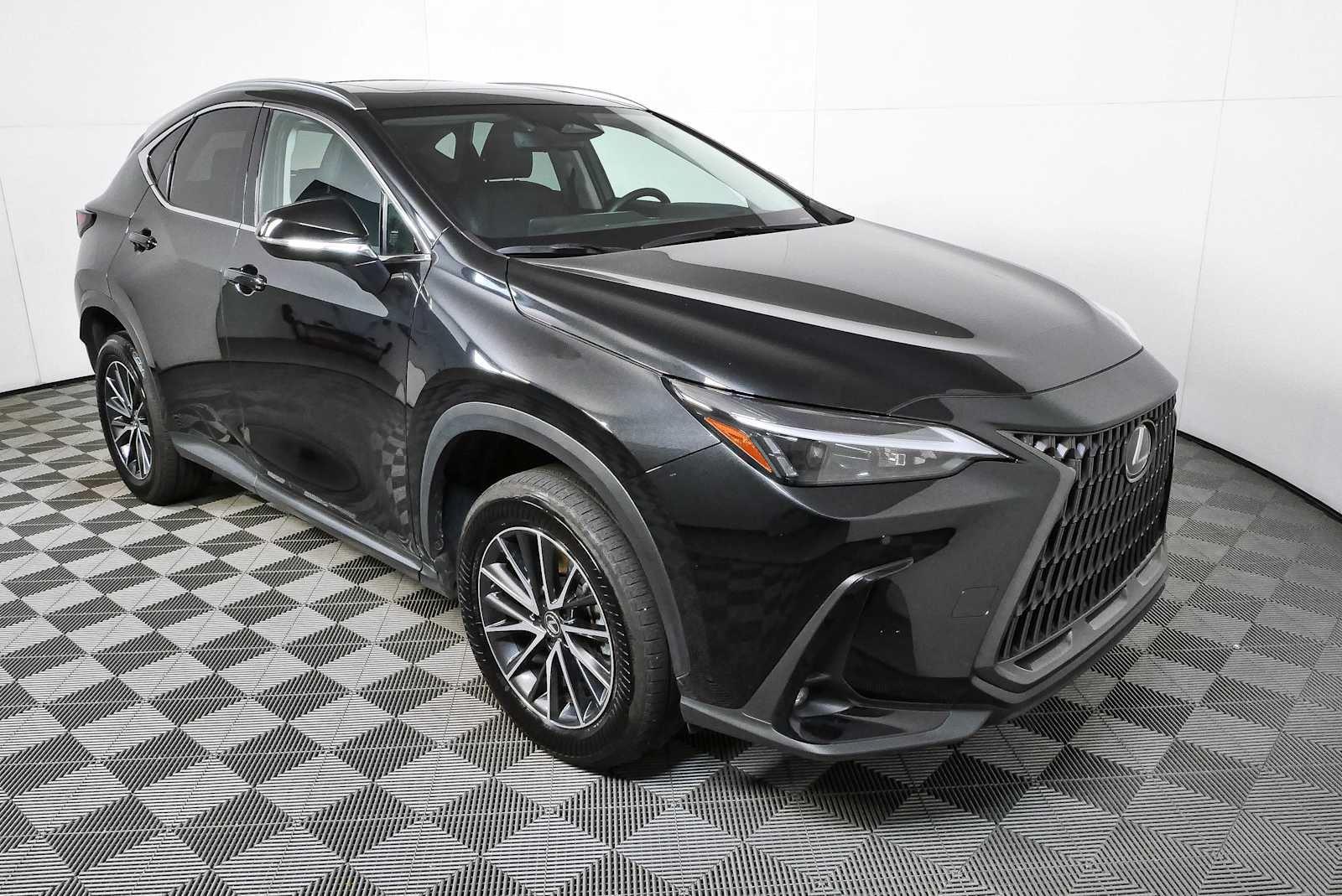 Black (Caviar) 2024 Lexus NX Hybrid SUV / Crossover All-Wheel Drive Continuously Variable Transmission