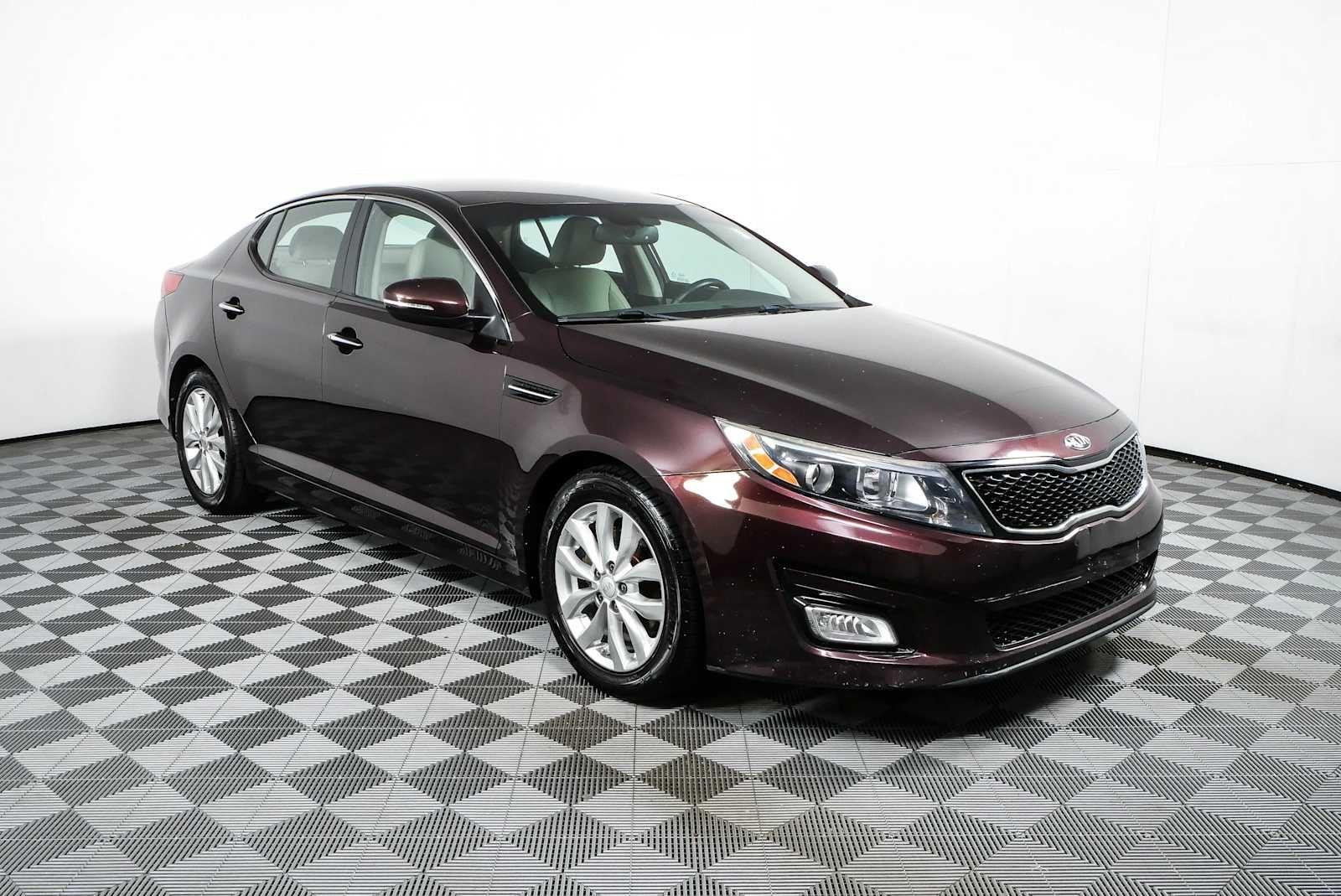 Dark Cherry 2014 Kia Optima Sedan Front-Wheel Drive 6-Speed Automatic