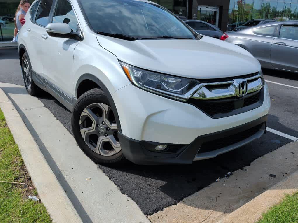 Platinum White Pearl 2019 Honda CR-V SUV / Crossover Front-Wheel Drive Continuously Variable Transmission