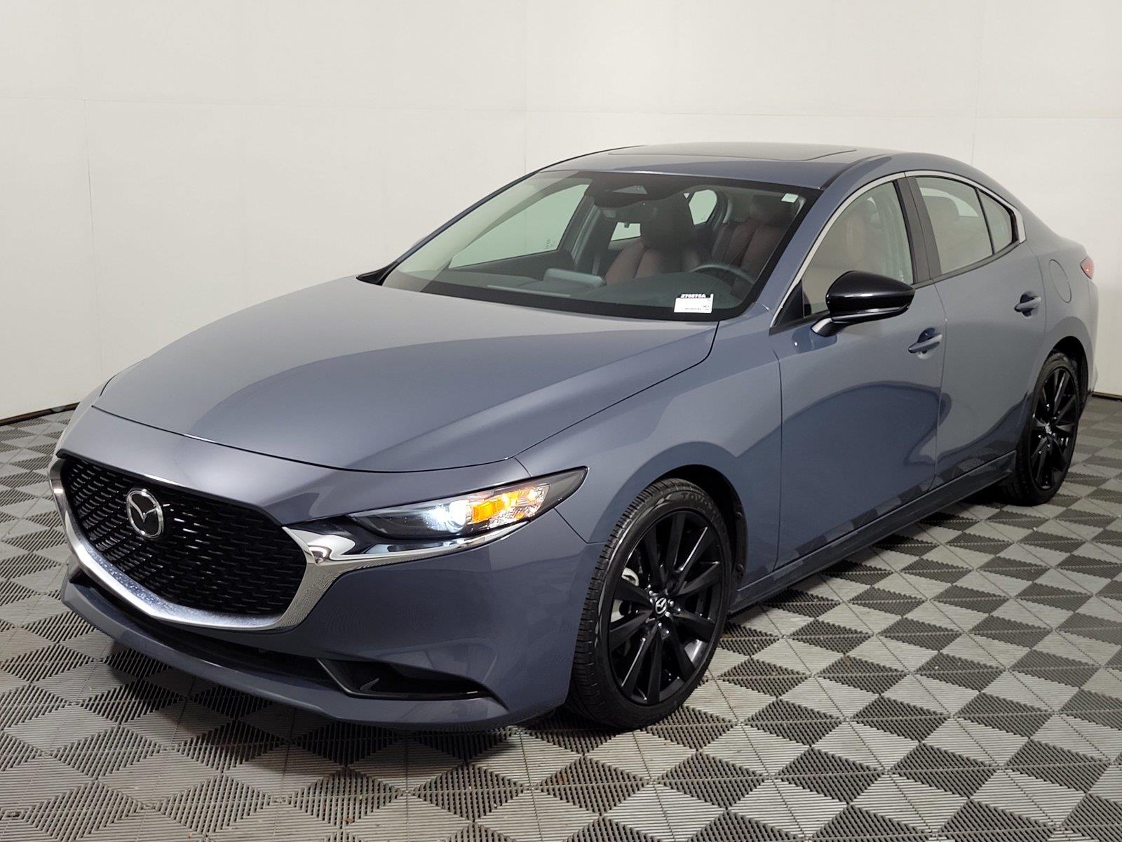 Polymetal Gray Metallic 2024 Mazda MAZDA3 Sedan All-Wheel Drive 6-Speed Automatic