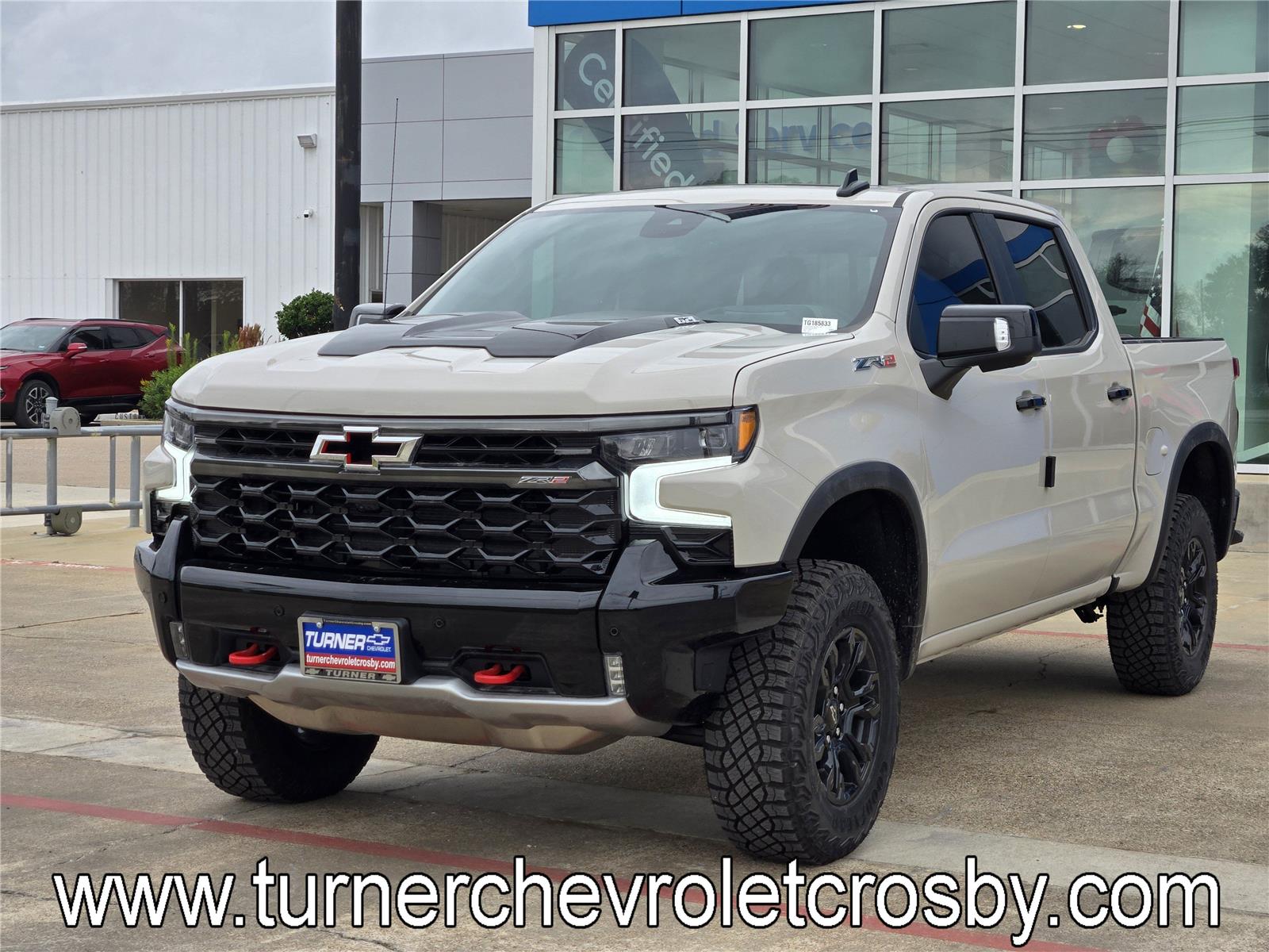 White Sands 2026 Chevrolet Silverado 1500 ZR2 Crew Cab 4WD Pickup Truck Four-Wheel Drive Automatic