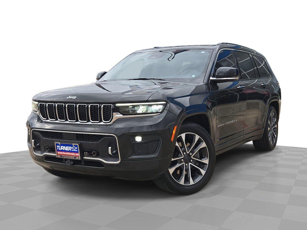 Rocky Mountain Pearlcoat 2023 Jeep Grand Cherokee L Overland 4WD SUV / Crossover Four-Wheel Drive 8-Speed Automatic