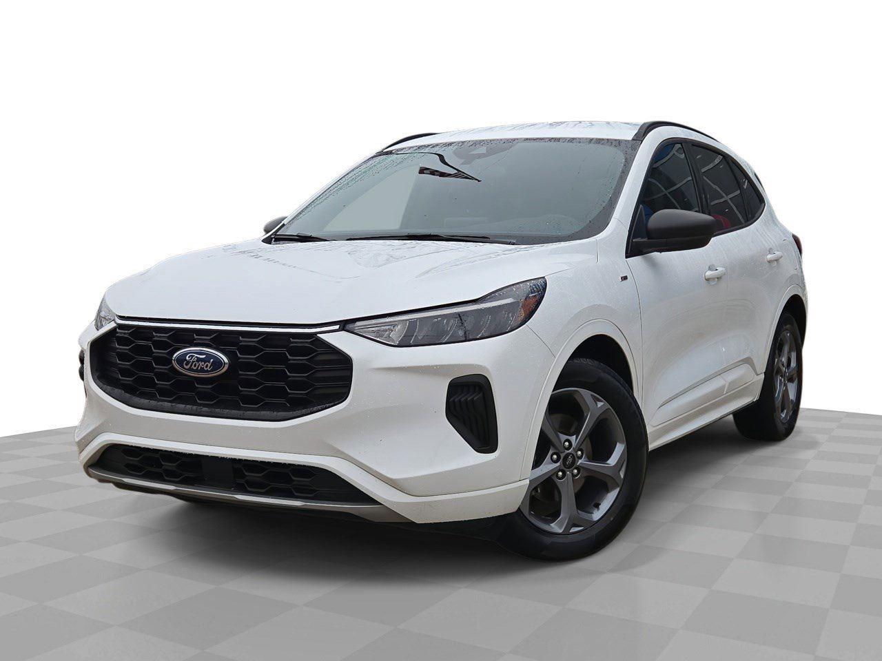 White 2023 Ford Escape ST-Line FWD SUV / Crossover Front-Wheel Drive 8-Speed Automatic