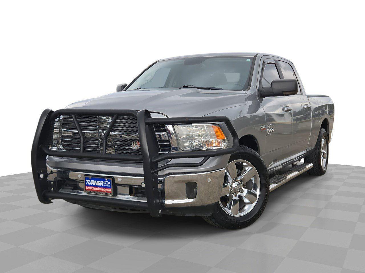 Billet Silver Metallic Clearcoat 2019 RAM 1500 Classic Lone Star Crew Cab 4WD Pickup Truck Four-Wheel Drive 8-Speed Automatic