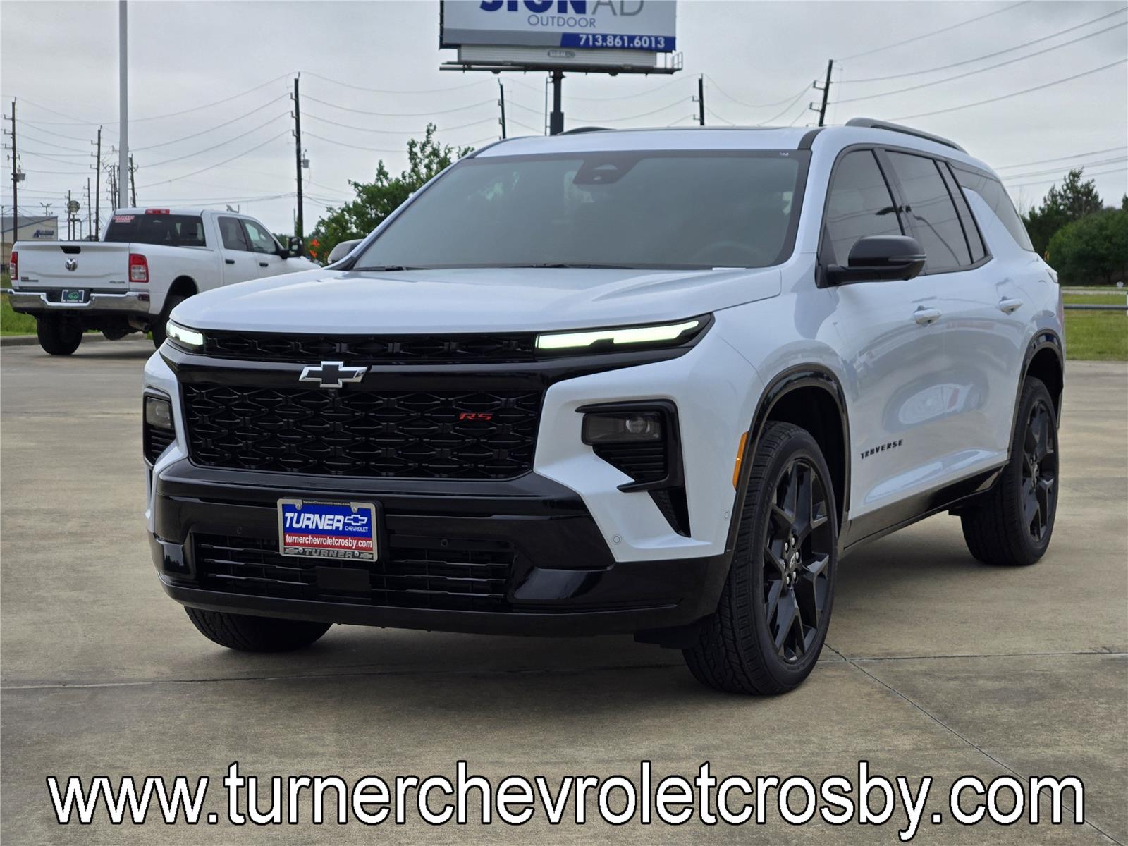 Polar White Tricoat 2026 Chevrolet Traverse RS FWD SUV / Crossover Front-Wheel Drive 8-Speed Automatic