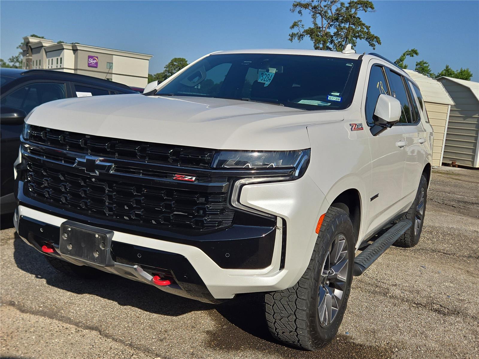 White (Iridescent Pearl Tricoat) 2021 Chevrolet Tahoe Z71 4WD SUV / Crossover Four-Wheel Drive Automatic