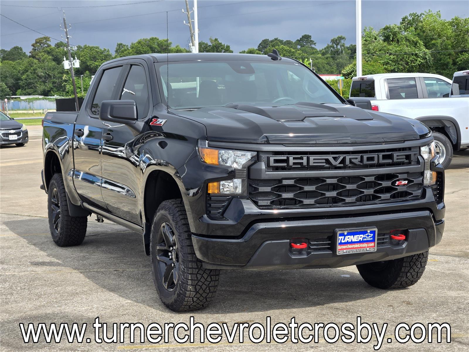 Black 2026 Chevrolet Silverado 1500 Pickup Truck Four-Wheel Drive Automatic