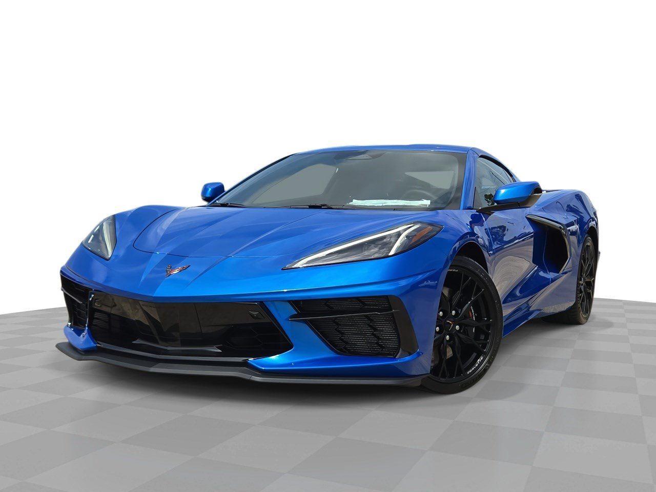 Riptide Blue Metallic 2026 Chevrolet Corvette Coupe Rear-Wheel Drive 8-Speed Dual Clutch