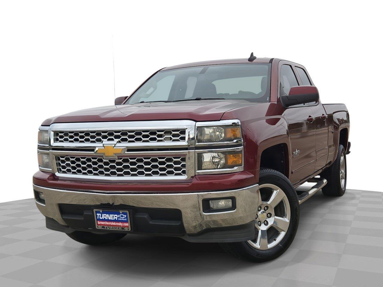 Red (Deep Ruby Metallic) 2015 Chevrolet Silverado 1500 Pickup Truck 4X2 6-Speed Automatic