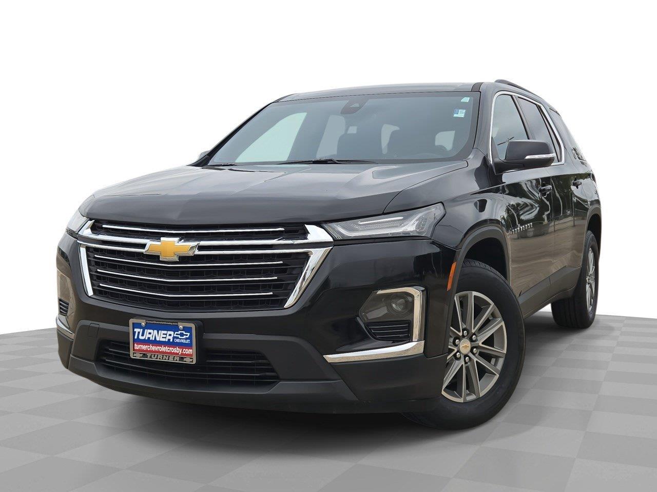 Mosaic Black Metallic 2023 Chevrolet Traverse SUV / Crossover Front-Wheel Drive 9-Speed Automatic