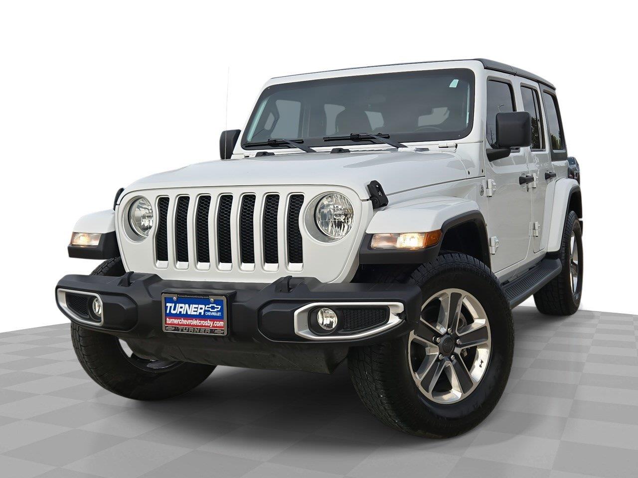 Bright White Clearcoat 2021 Jeep Wrangler SUV / Crossover Four-Wheel Drive 8-Speed Automatic