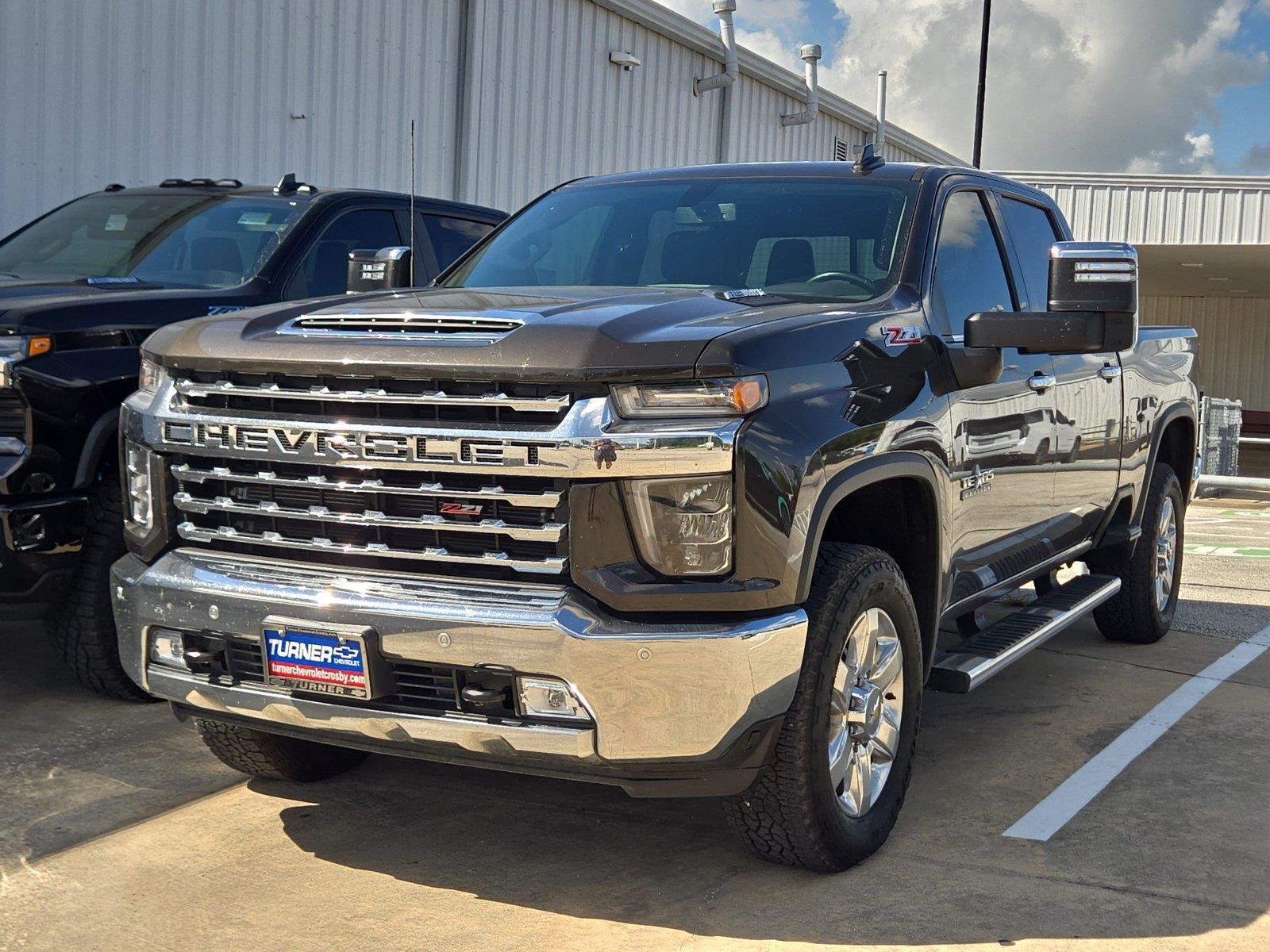 Oxford Brown Metallic 2021 Chevrolet Silverado 2500HD Pickup Truck Four-Wheel Drive Automatic