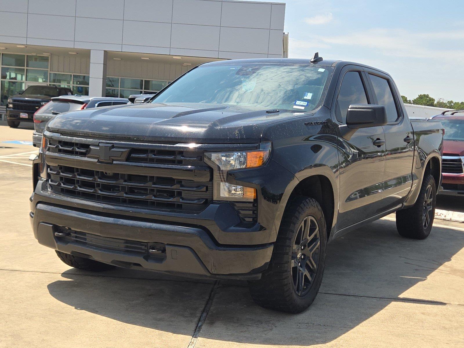 Black 2025 Chevrolet Silverado 1500 Pickup Truck 4X2 8-Speed Automatic