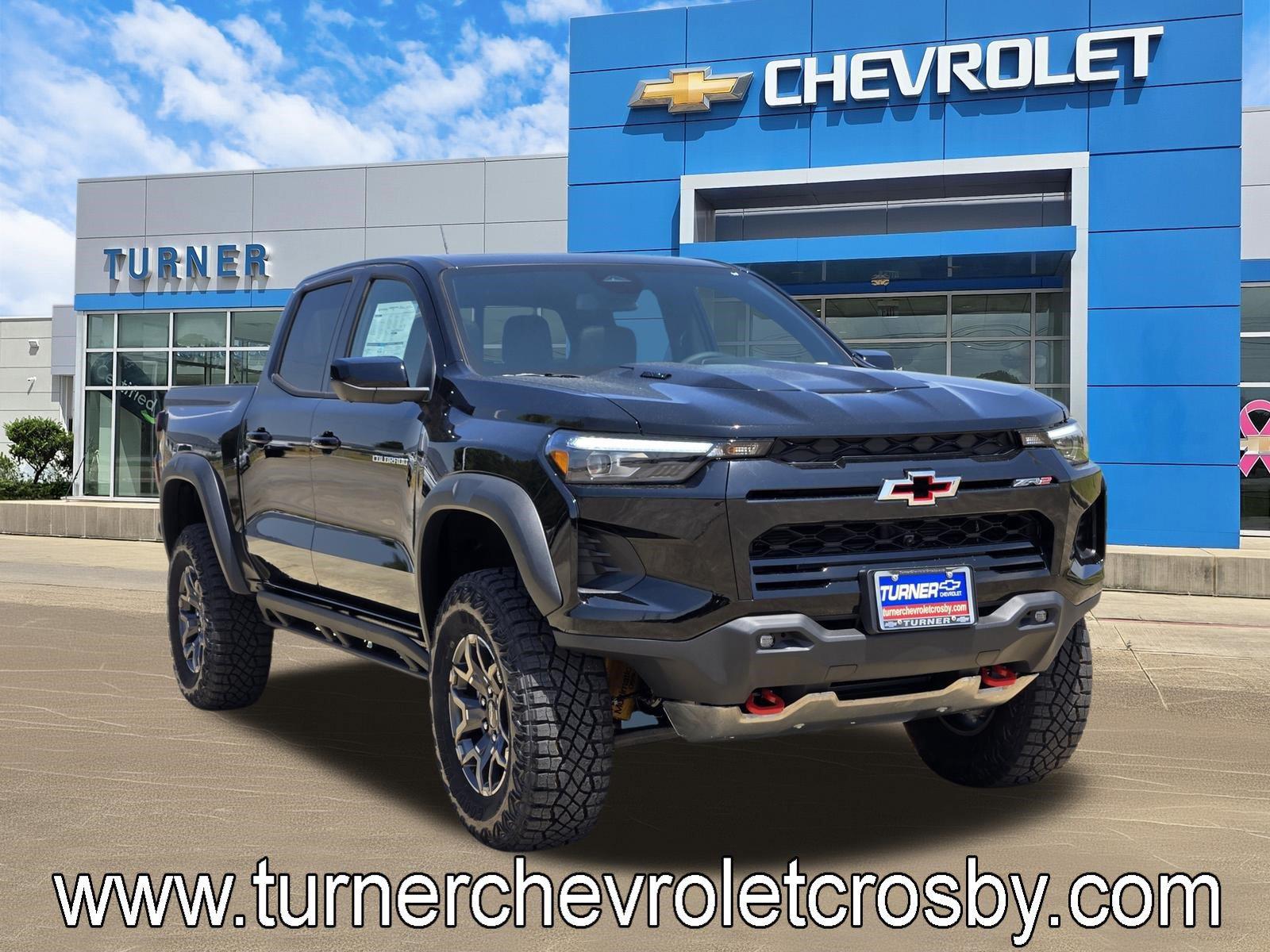 Black 2026 Chevrolet Colorado Pickup Truck Four-Wheel Drive 8-Speed Automatic
