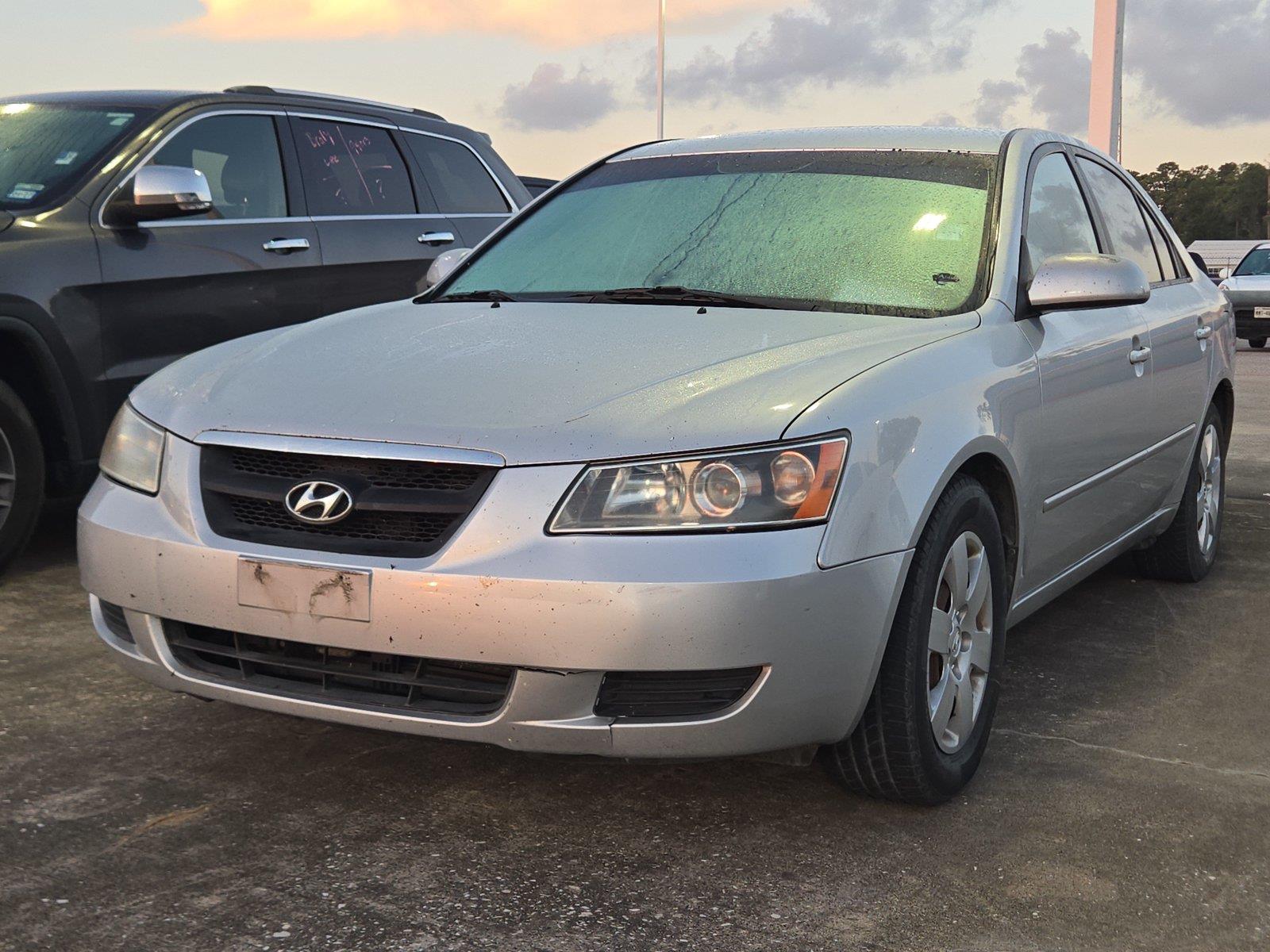 Silver 2007 Hyundai Sonata Sedan Front-Wheel Drive