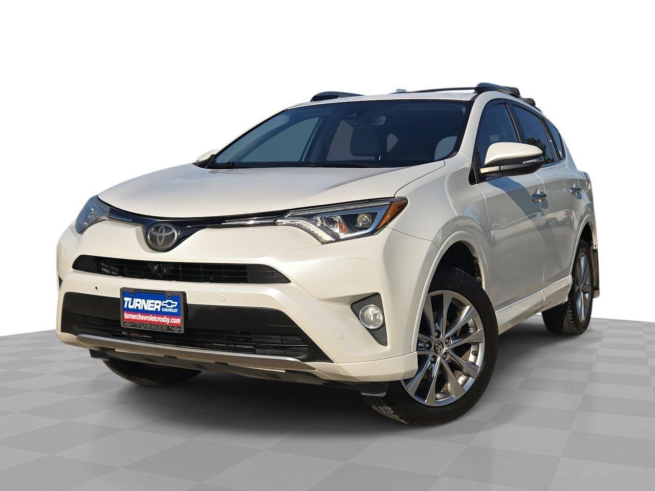 White (Blizzard Pearl) 2017 Toyota RAV4 SUV / Crossover Front-Wheel Drive Automatic