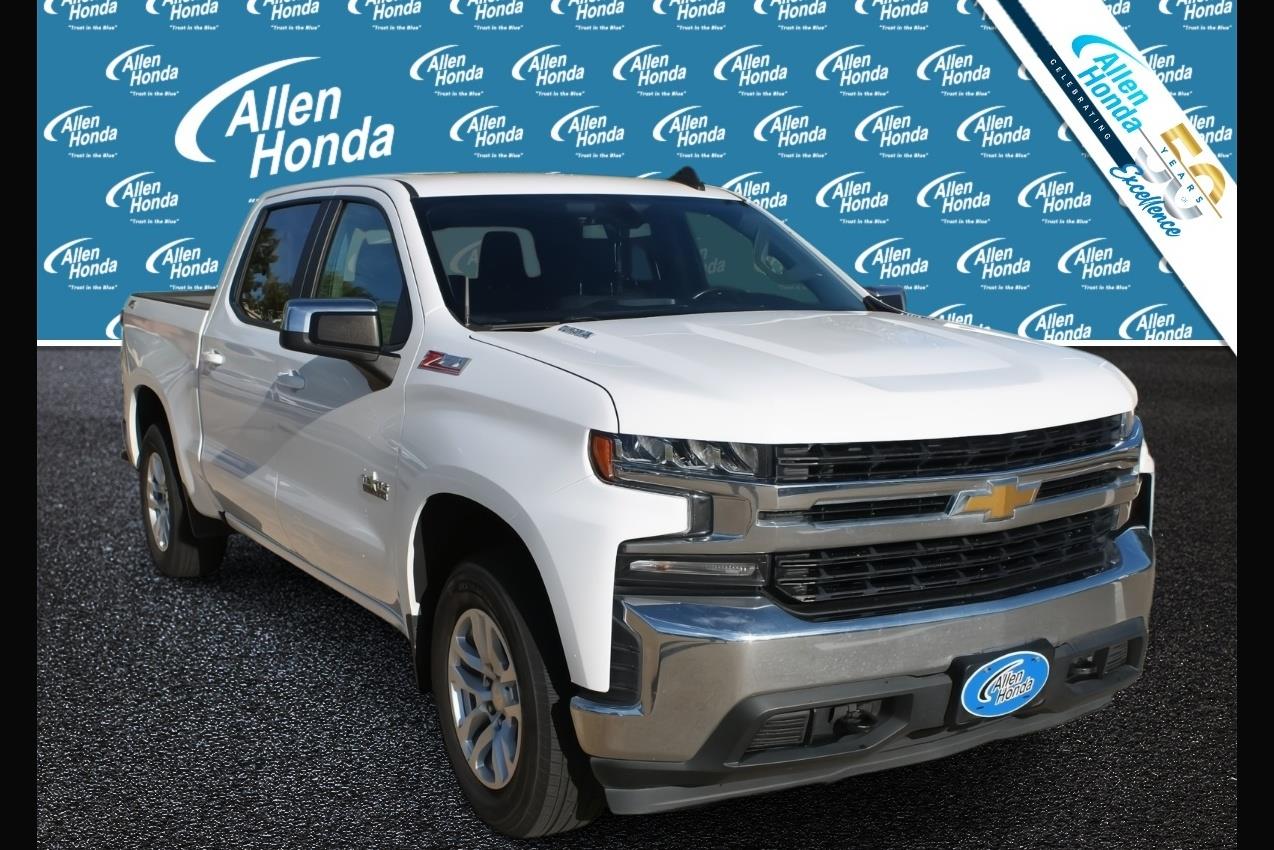 Summit White 2020 Chevrolet Silverado 1500 Pickup Truck Four-Wheel Drive Automatic