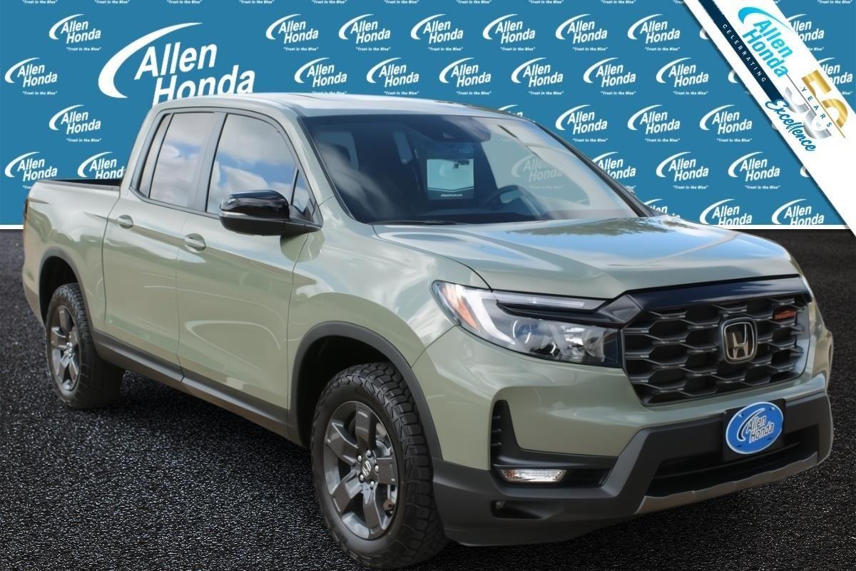Ash Green Metallic 2026 Honda Ridgeline Pickup Truck All-Wheel Drive 9-Speed Automatic