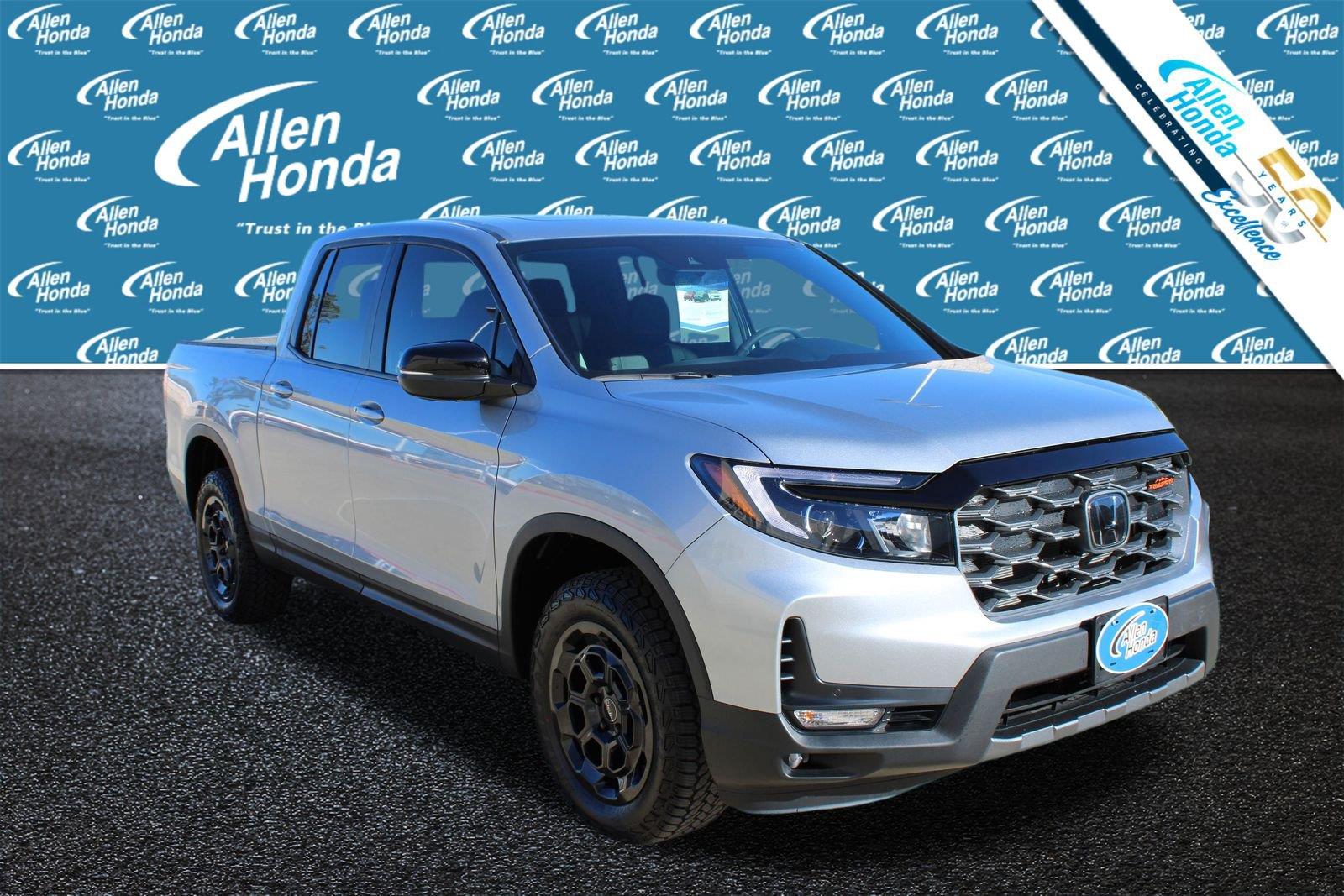 Solar Silver Metallic 2026 Honda Ridgeline Pickup Truck All-Wheel Drive Automatic