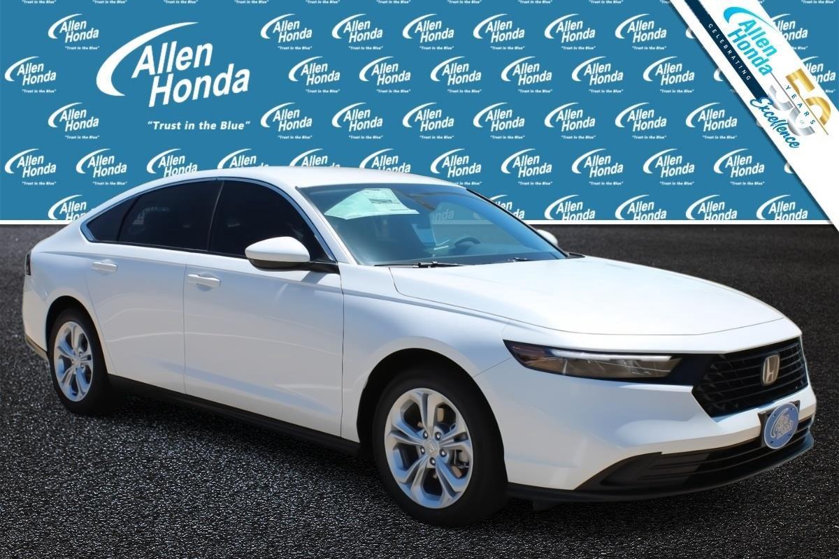 Platinum White Pearl 2026 Honda Accord Sedan Front-Wheel Drive Continuously Variable Transmission