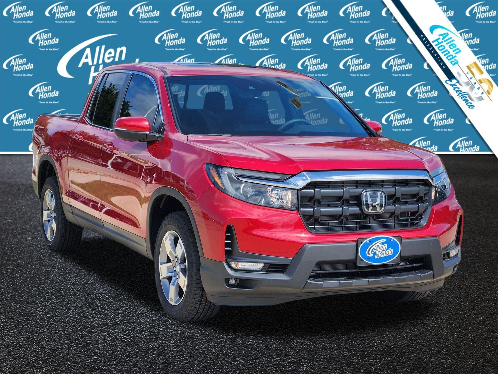 Radiant Red Metallic II 2026 Honda Ridgeline Pickup Truck All-Wheel Drive 9-Speed Automatic
